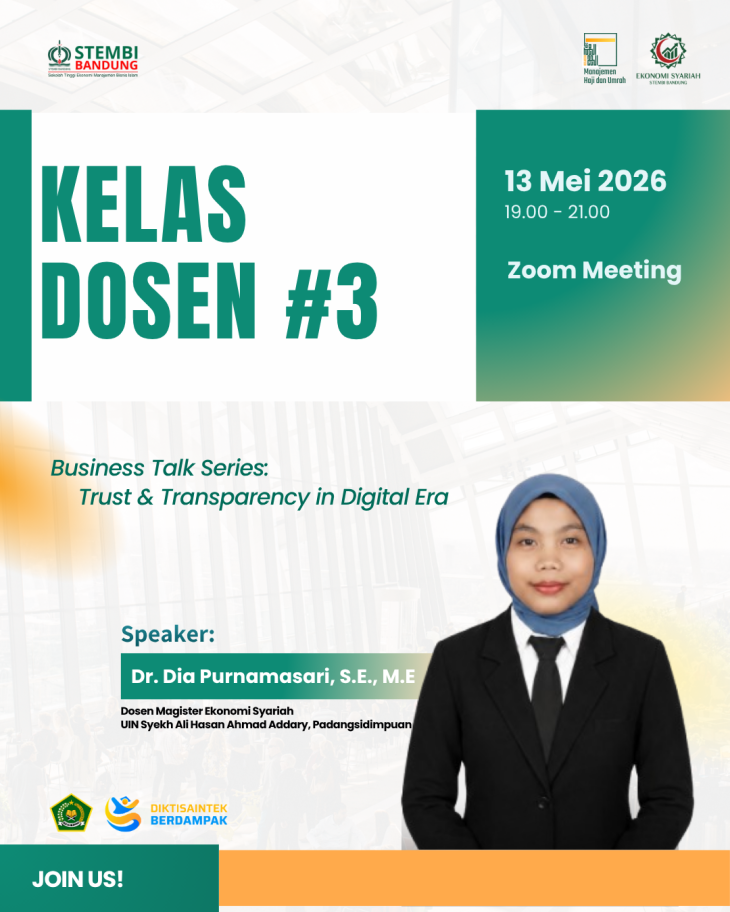 Kelas Dosen #3. Business Talk Series: Membangun Trust dan Transparency di Era Digital