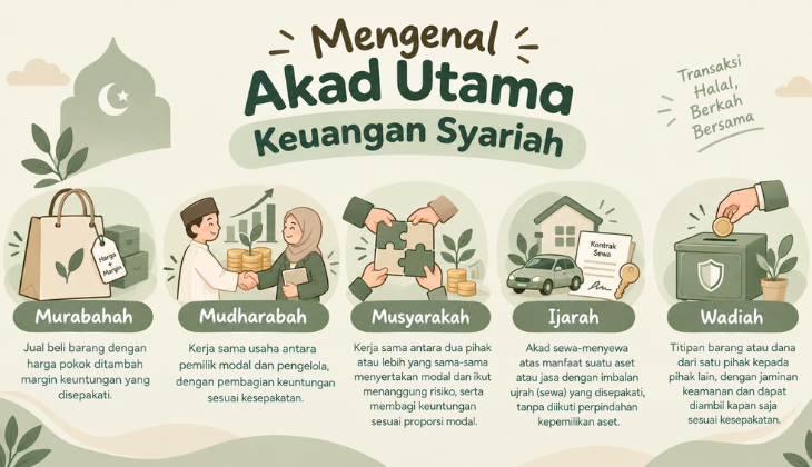 Mengenal Akad-Akad Utama Keuangan Syariah: Dari Murabahah hingga Mudharabah dalam Kehidupan Sehari-hari